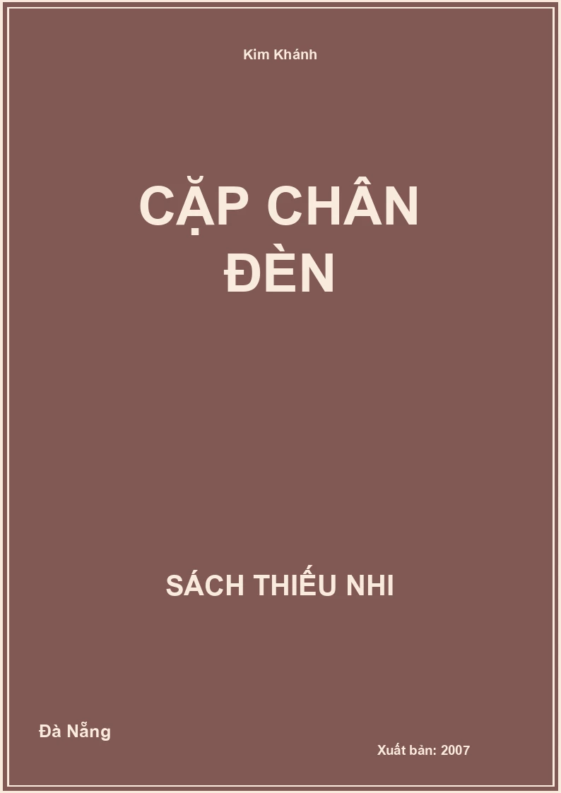 Cặp Chân Đèn