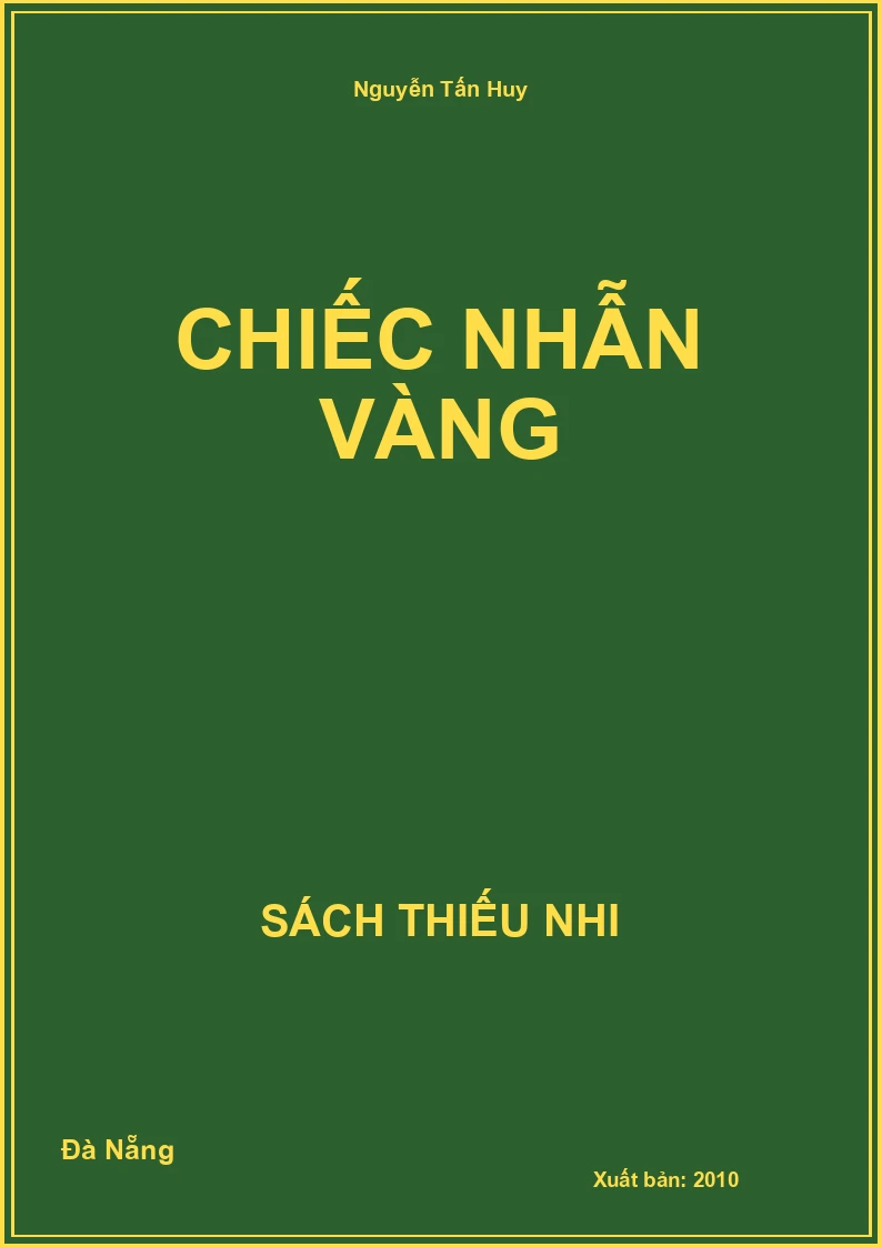 Chiếc Nhẫn Vàng