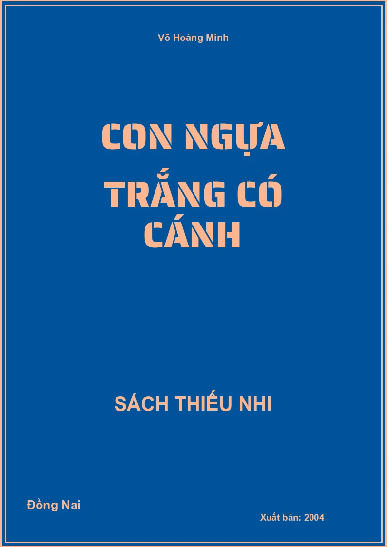 Con Ngựa Trắng Có Cánh