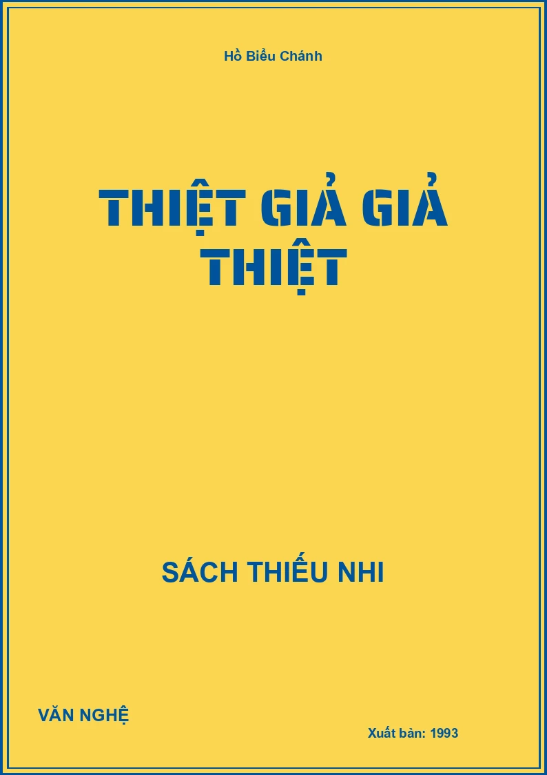 Thiệt Giả Giả Thiệt