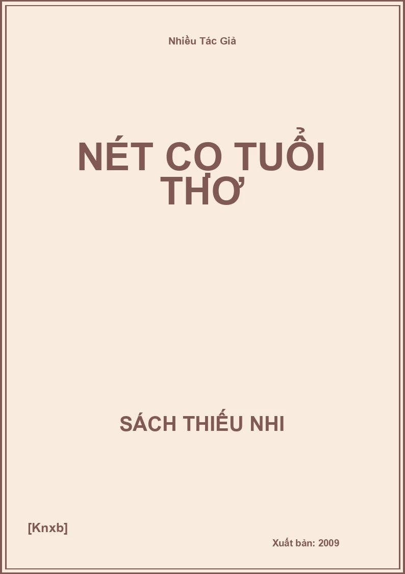Nét Cọ Tuổi Thơ