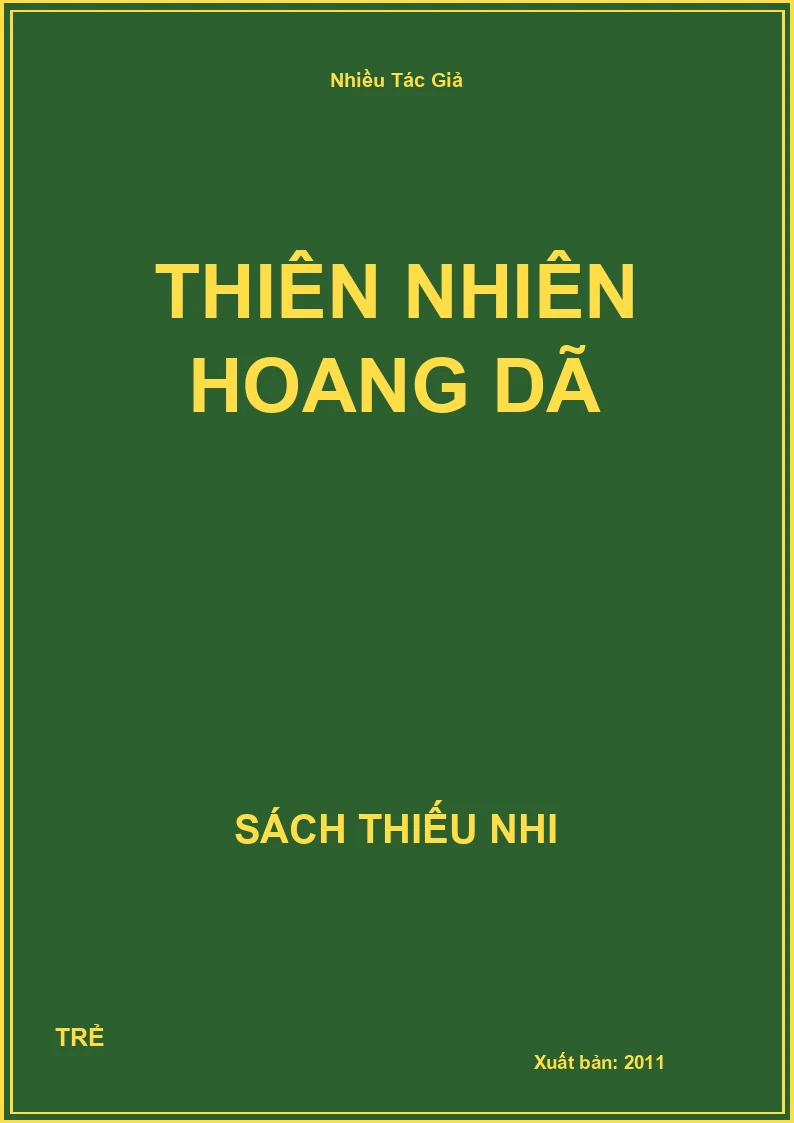 Thiên Nhiên Hoang Dã