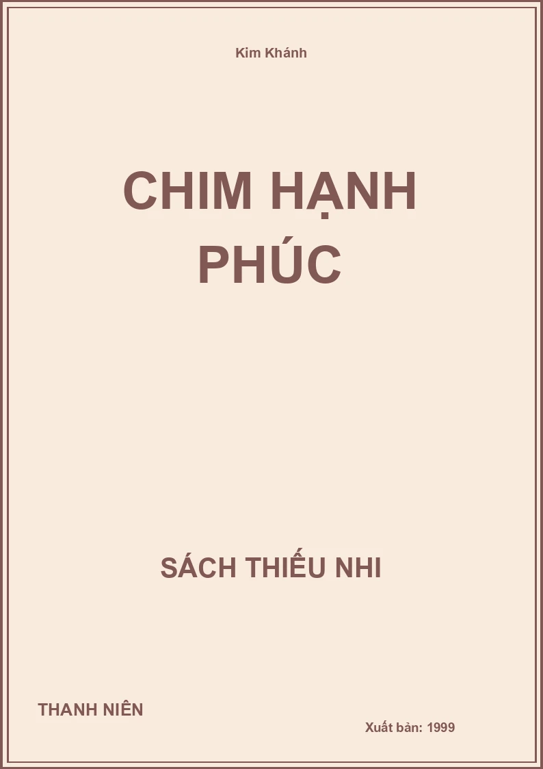 Chim Hạnh Phúc