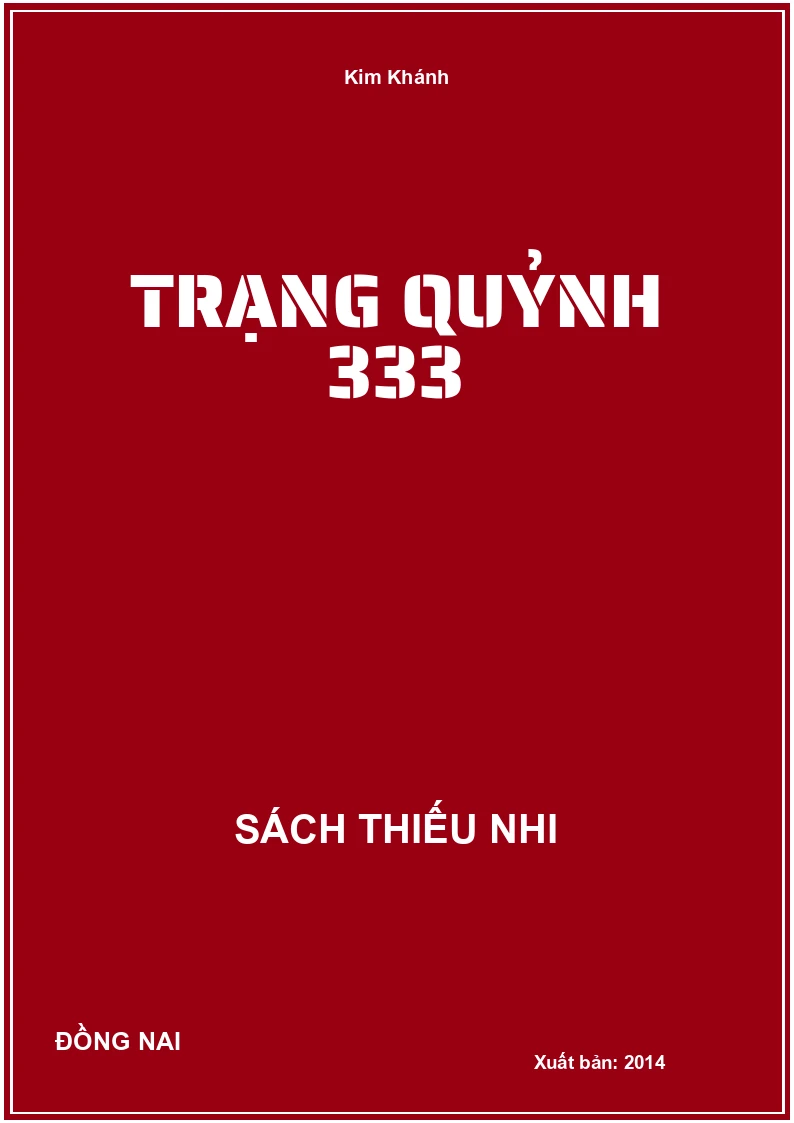 Trạng Quỷnh 333