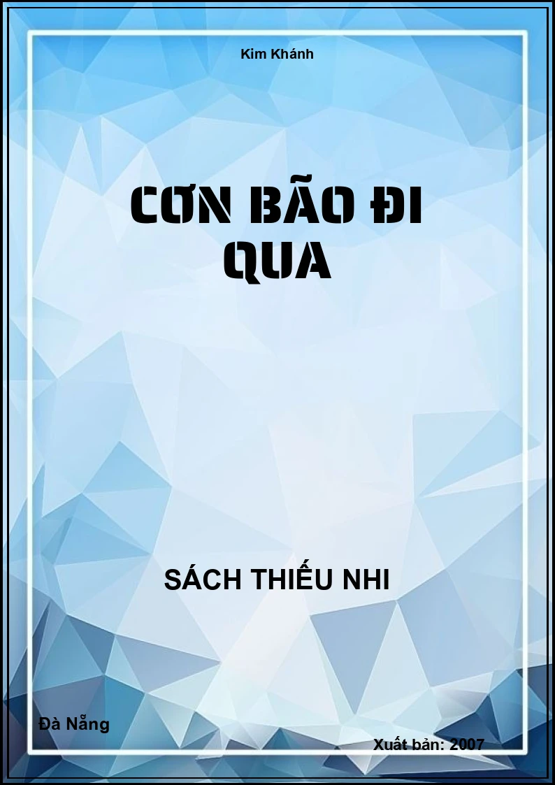 Cơn Bão Đi Qua