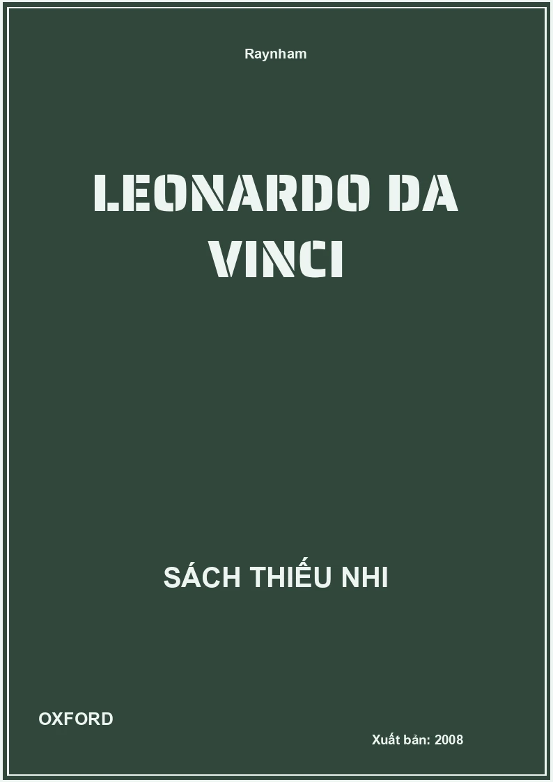 Leonardo Da Vinci