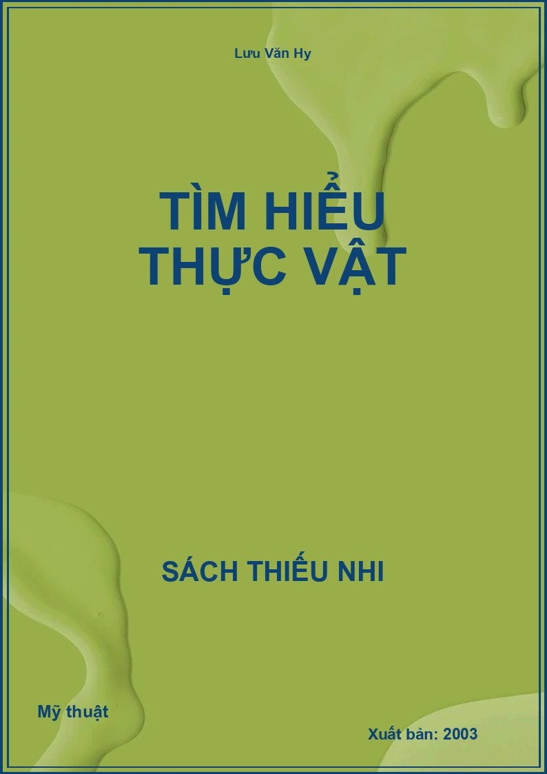 Tìm Hiểu Thực Vật