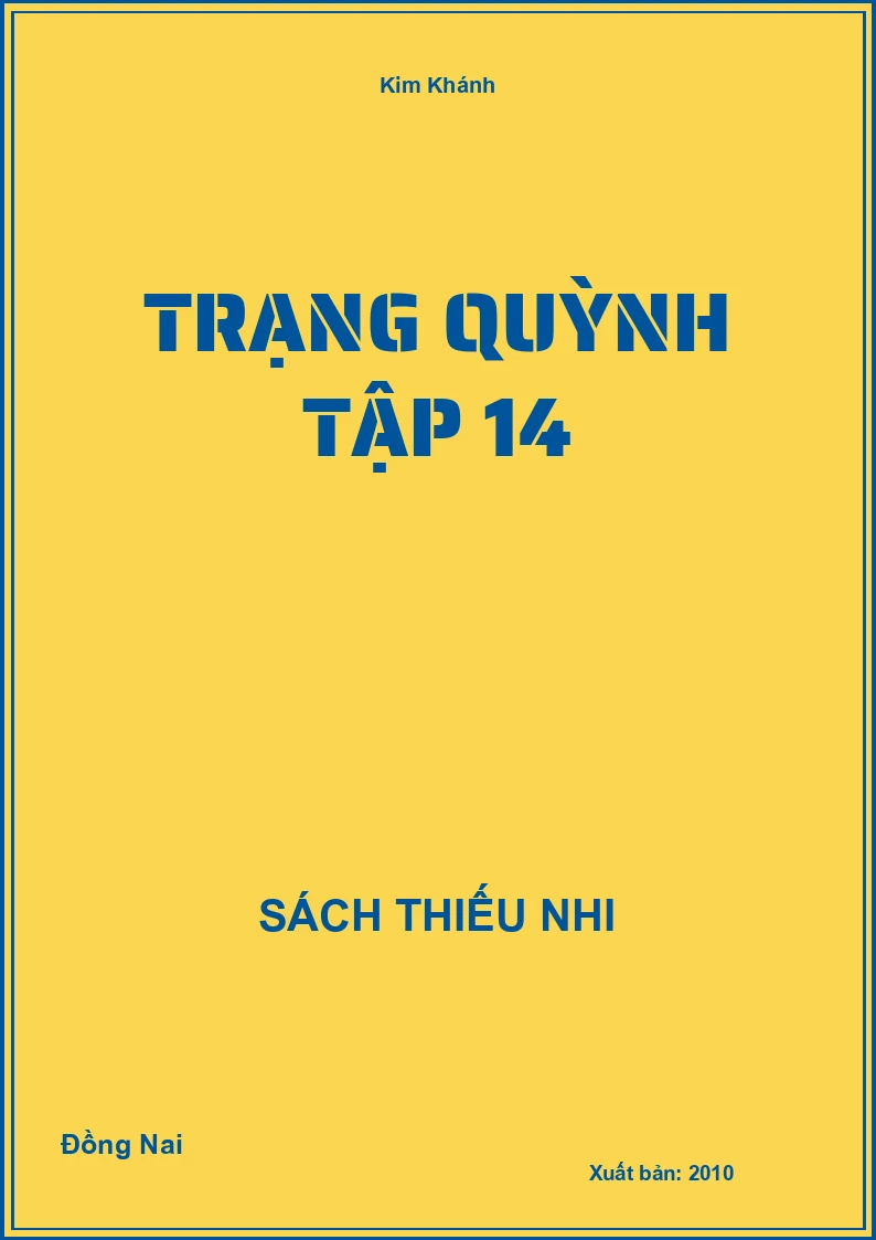 Trạng Quỳnh Tập 14