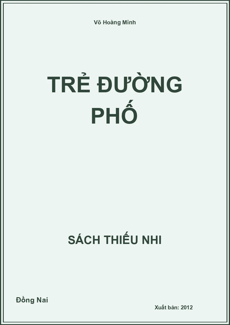 Trẻ Đường Phố
