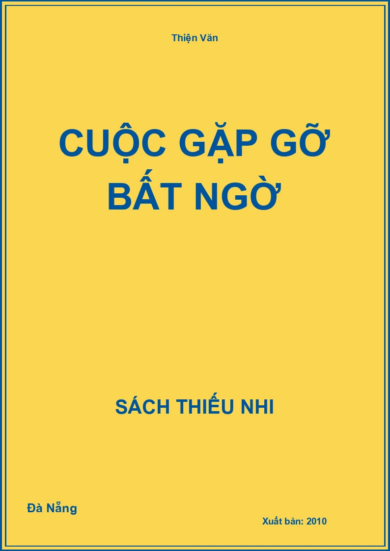 Cuộc Gặp Gỡ Bất Ngờ