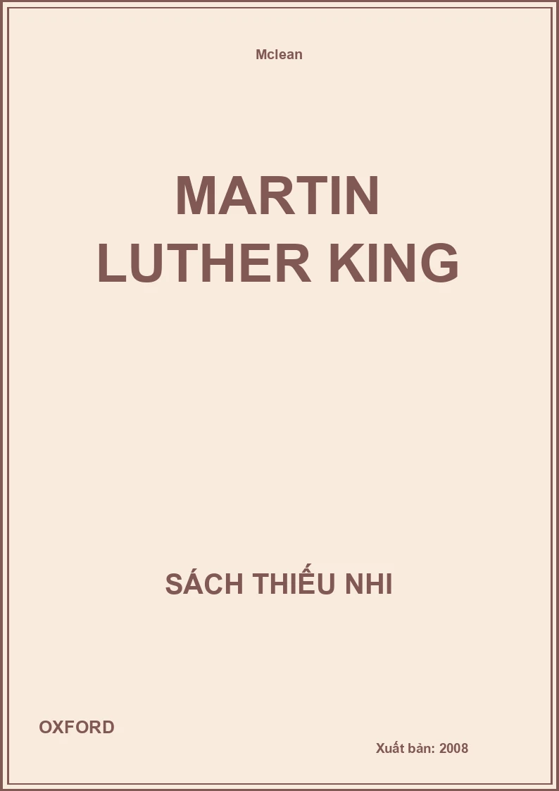 Martin Luther King