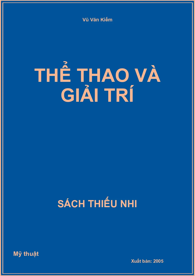 Thể Thao Và Giải Trí