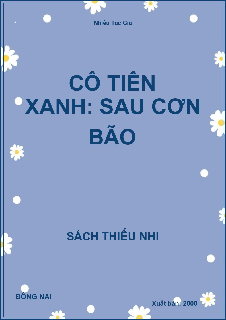 Cô Tiên Xanh: Sau Cơn Bão