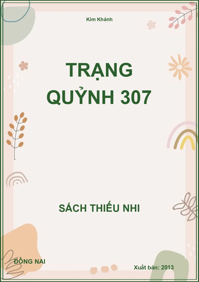 Trạng Quỷnh 307
