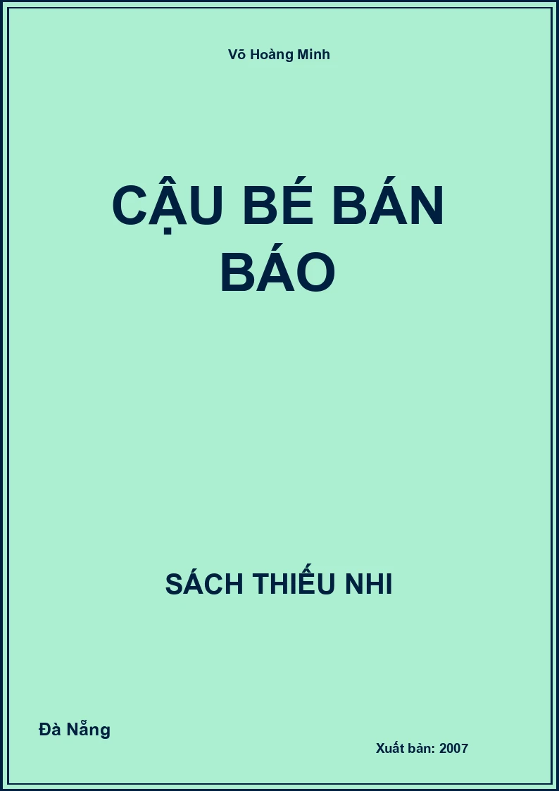 Cậu Bé Bán Báo