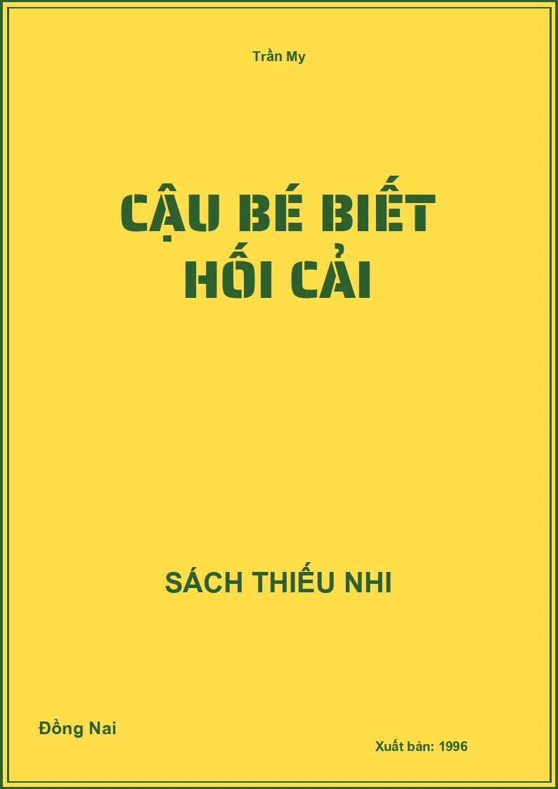 Cậu Bé Biết Hối Cải
