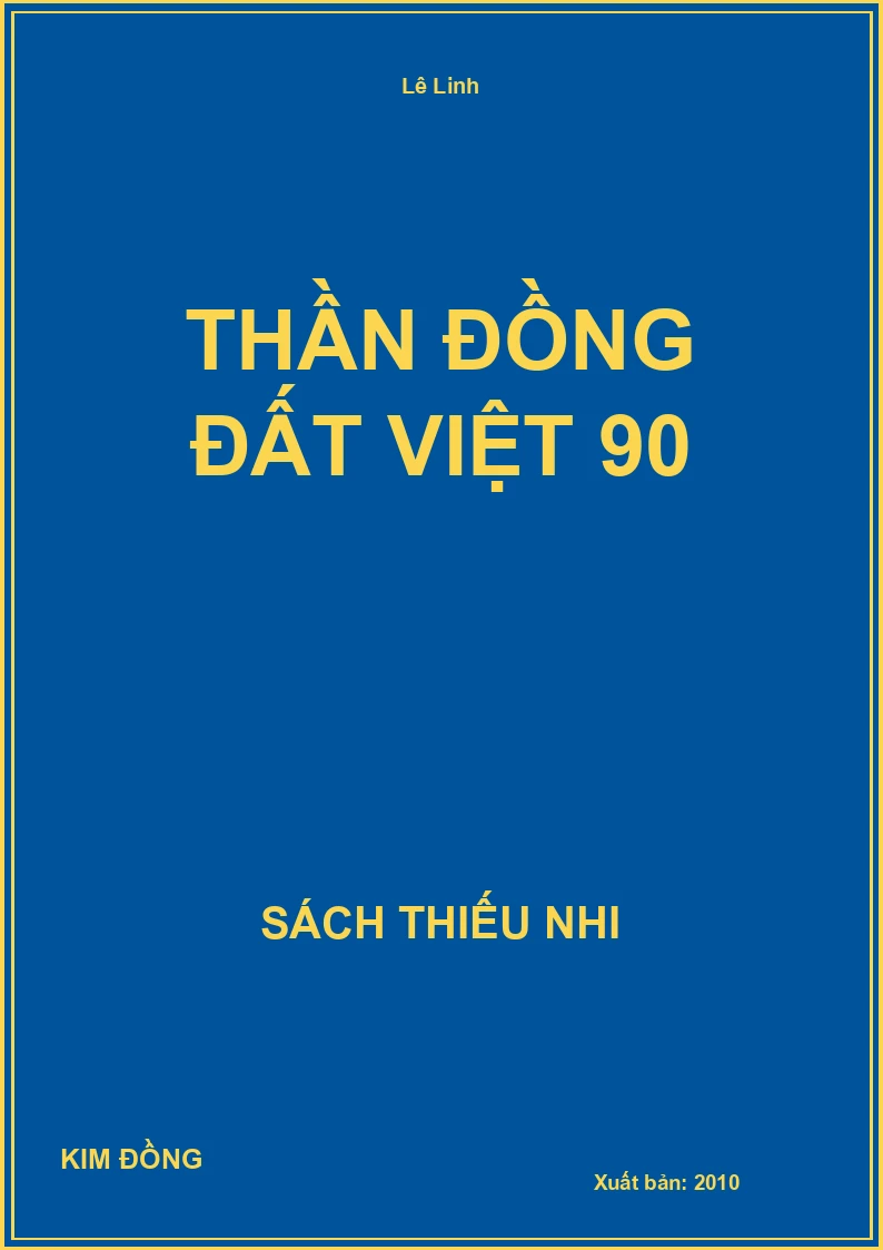 Thần Đồng Đất Việt 90