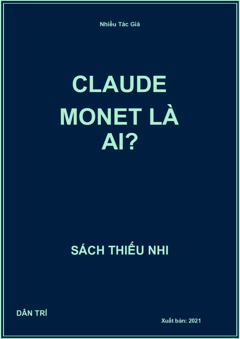 Claude Monet Là Ai?