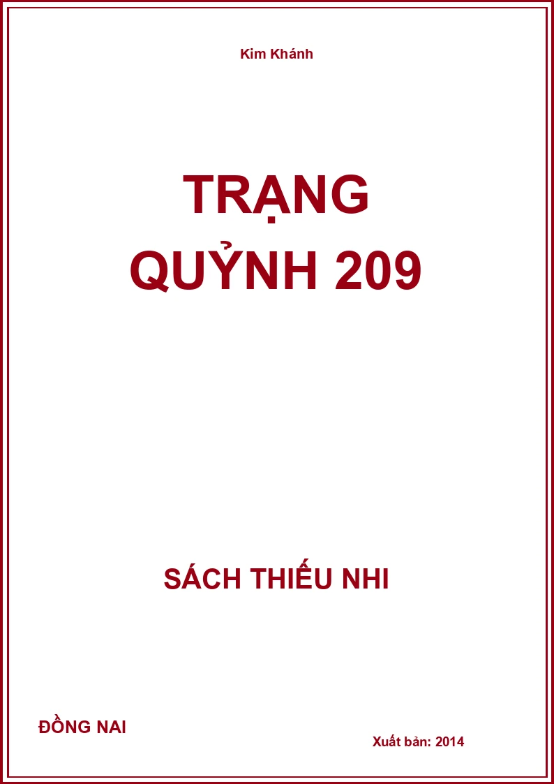 Trạng Quỷnh 209