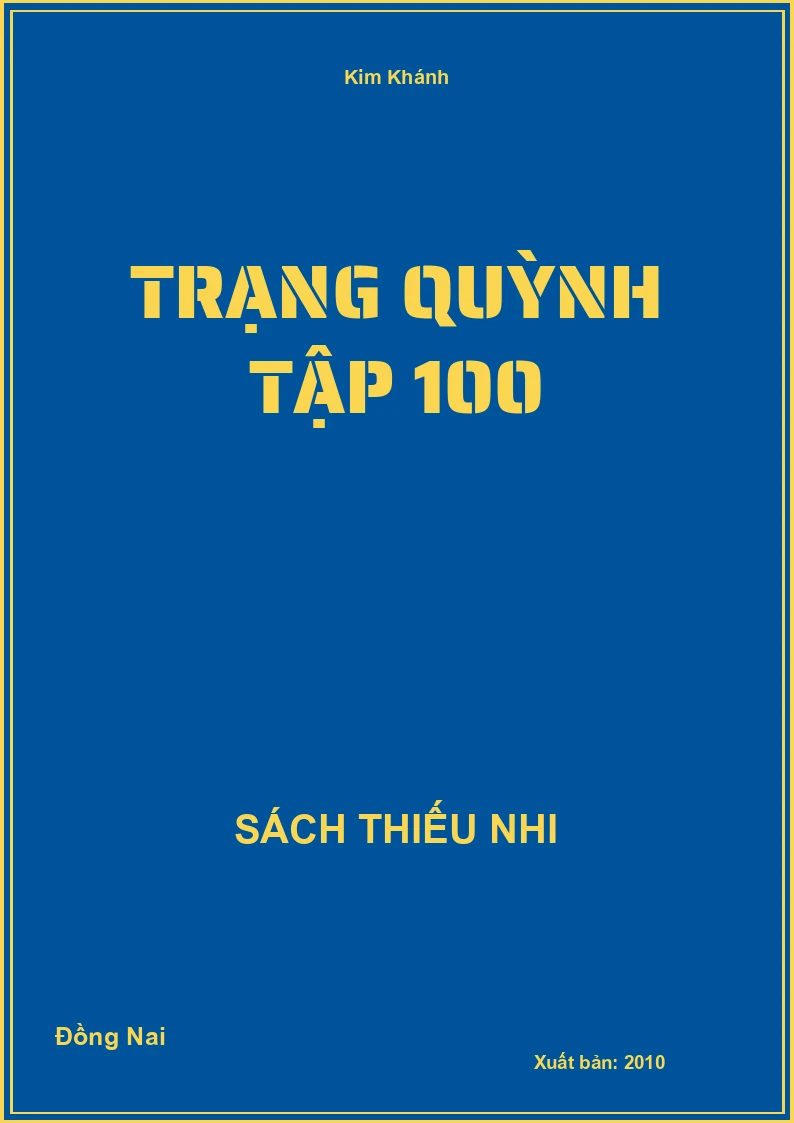 Trạng Quỳnh Tập 100