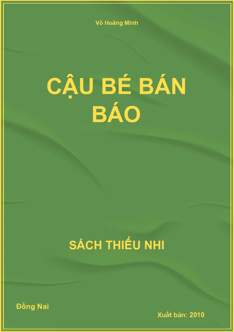 Cậu Bé Bán Báo