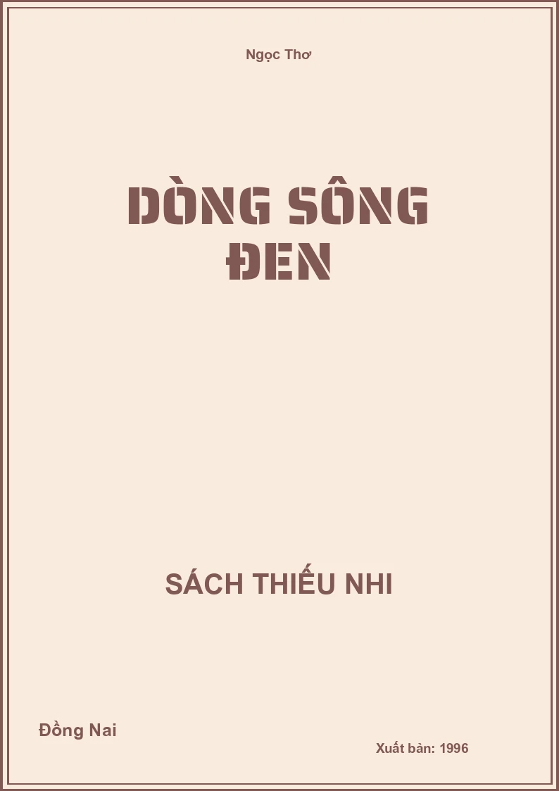 Dòng Sông Đen
