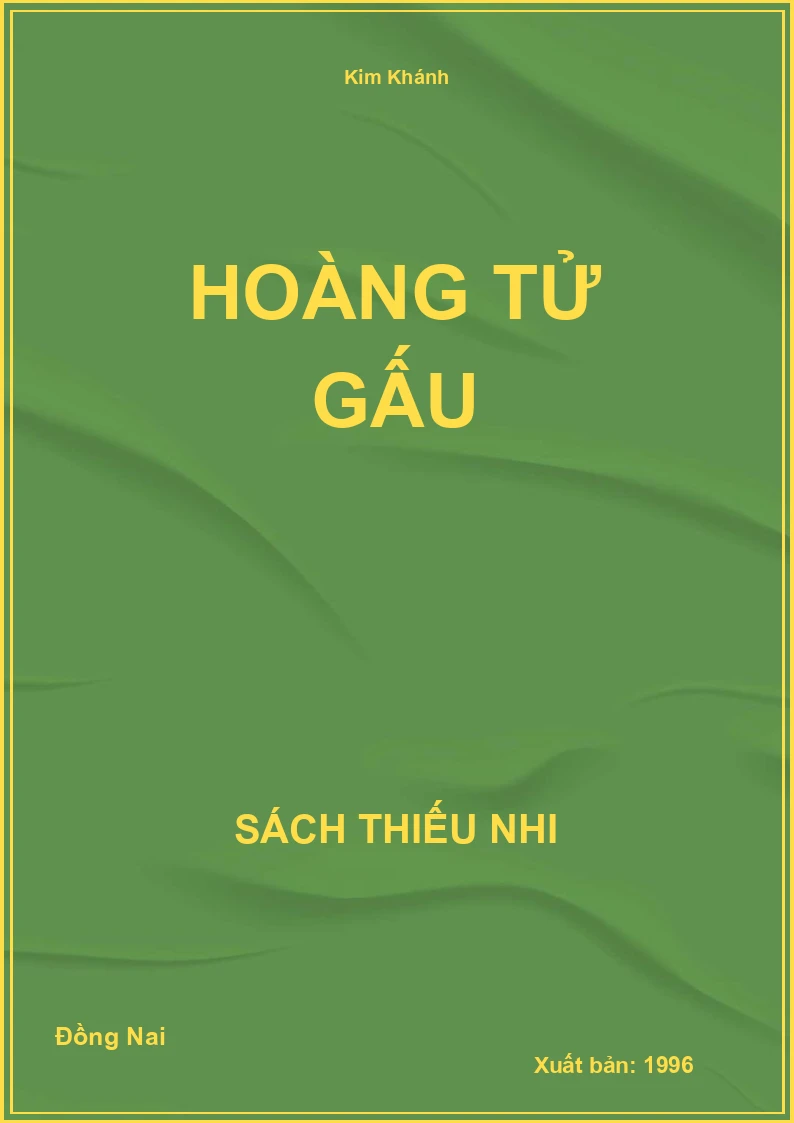 Hoàng Tử Gấu