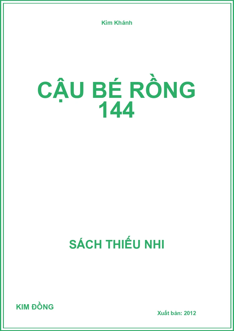 Cậu Bé Rồng 144