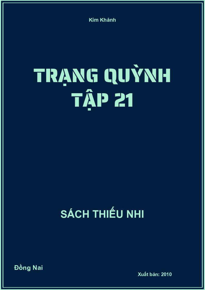 Trạng Quỳnh Tập 21
