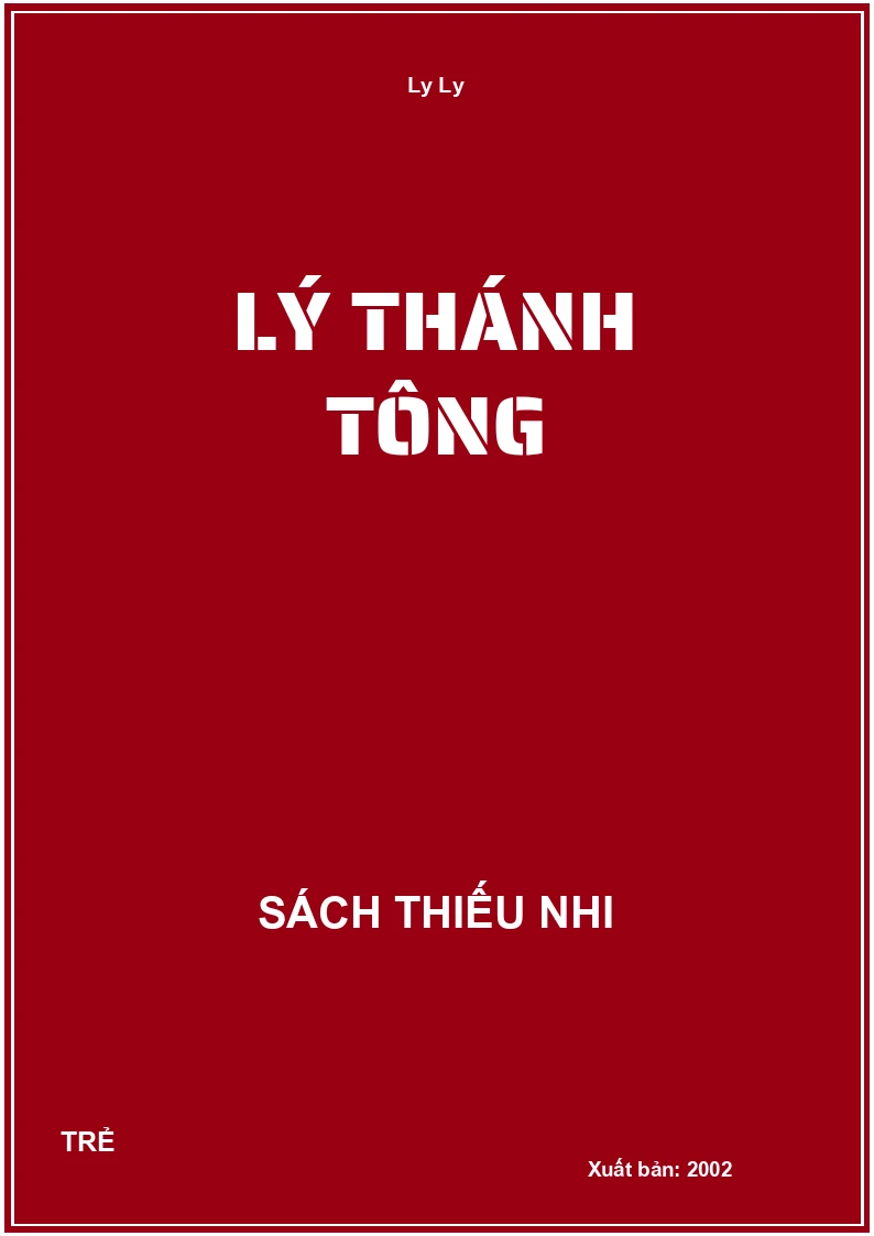 Lý Thánh Tông