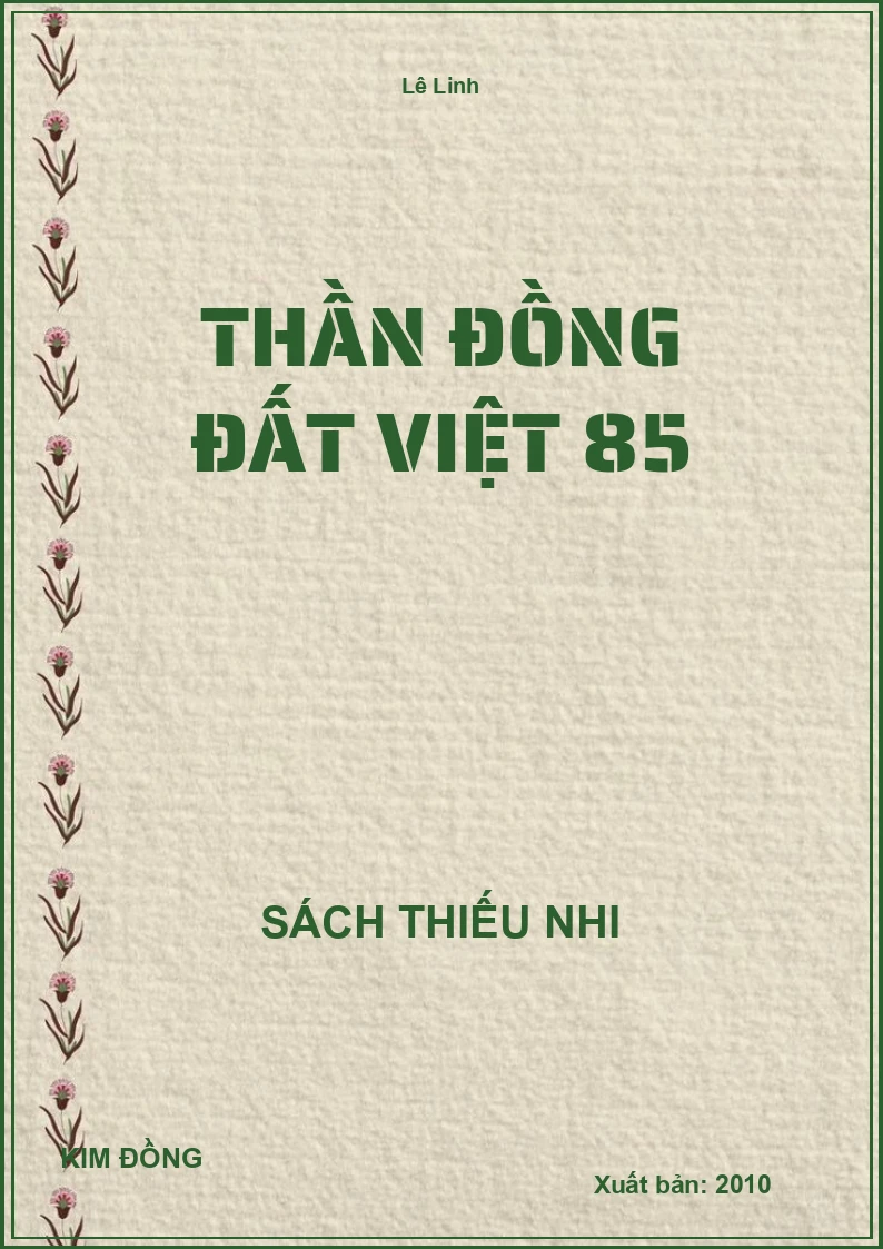 Thần Đồng Đất Việt 85