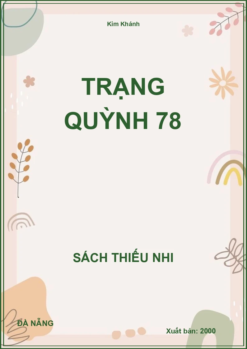Trạng Quỳnh 78