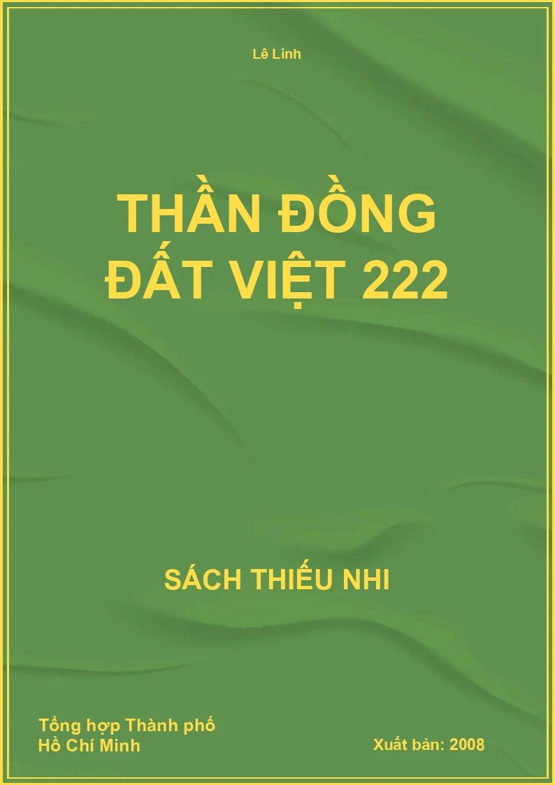 Thần Đồng Đất Việt 222