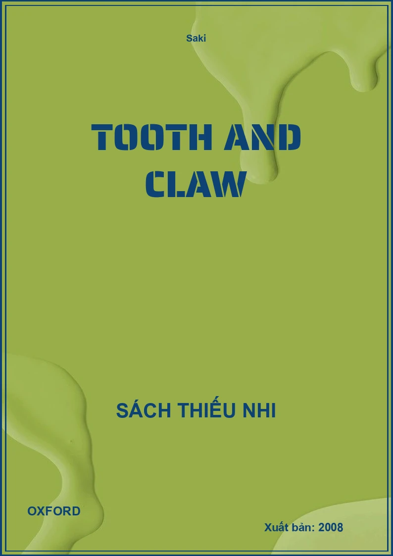 Tooth And Claw
