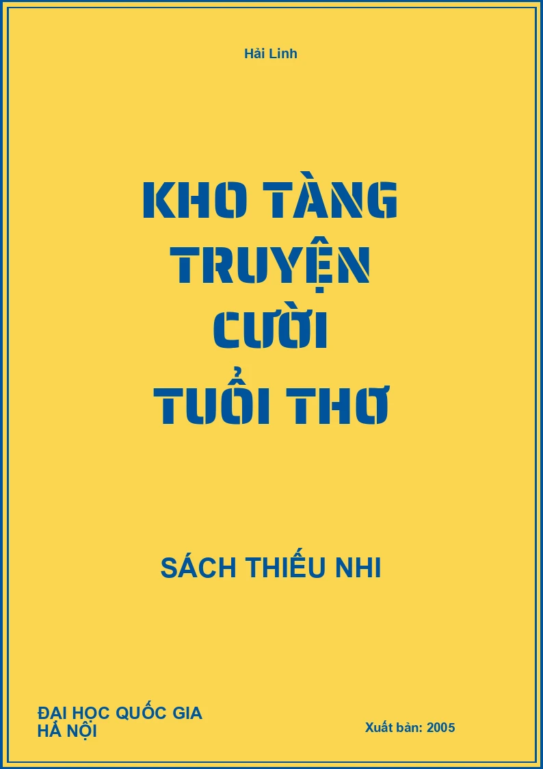 Kho Tàng Truyện Cười Tuổi Thơ