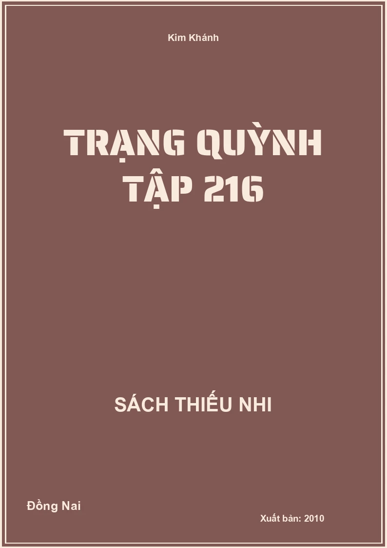 Trạng Quỳnh Tập 216