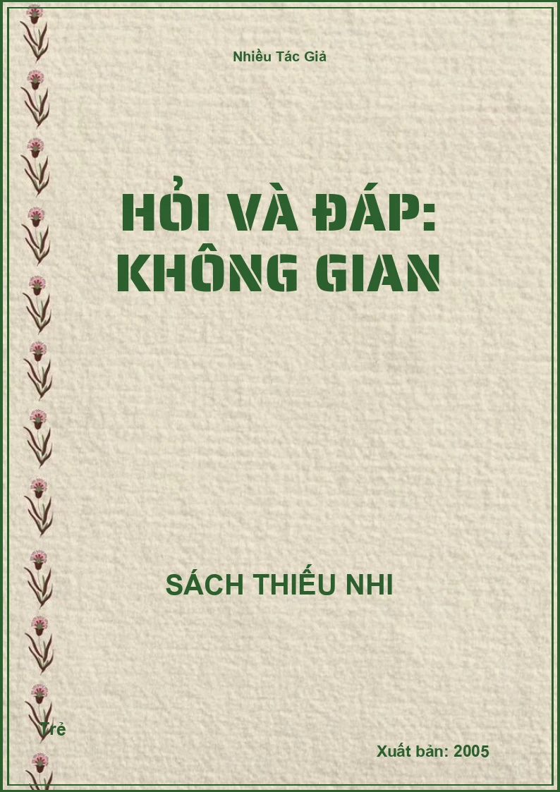 Hỏi Và Đáp: Không Gian