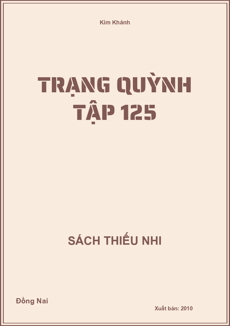 Trạng Quỳnh Tập 125