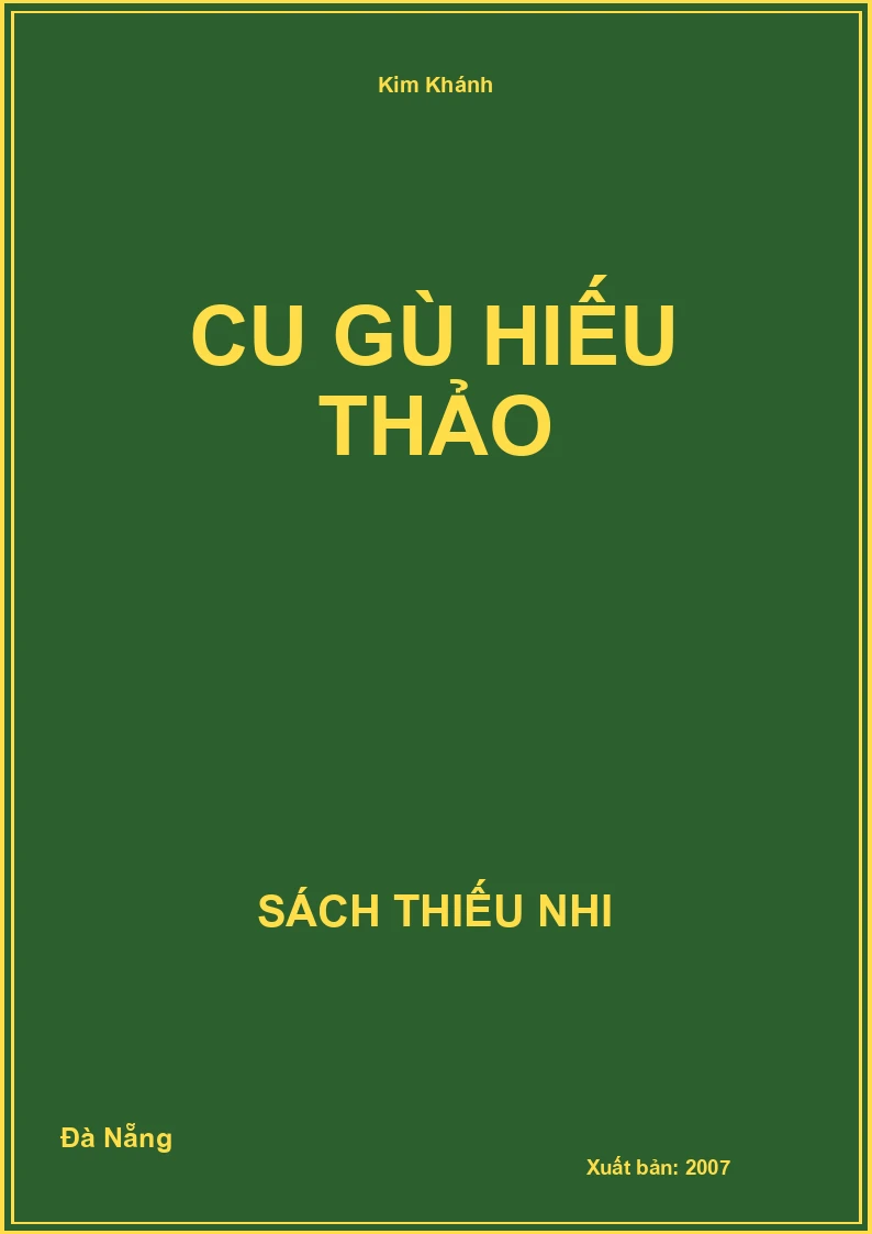Cu Gù Hiếu Thảo