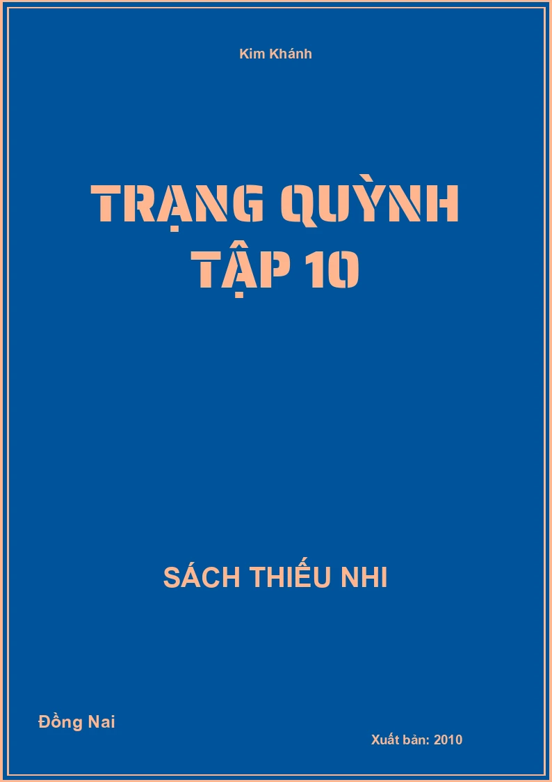 Trạng Quỳnh Tập 10