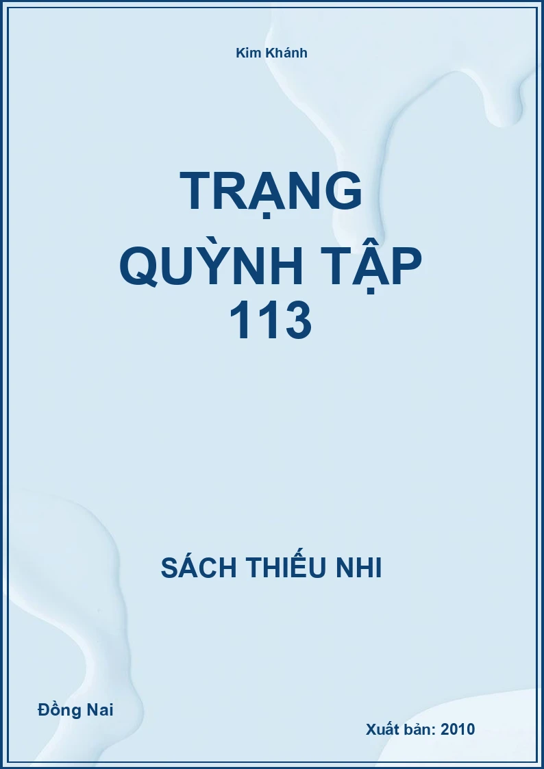 Trạng Quỳnh Tập 113