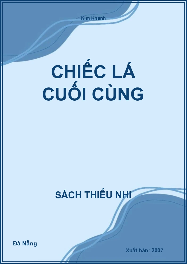 Chiếc Lá Cuối Cùng