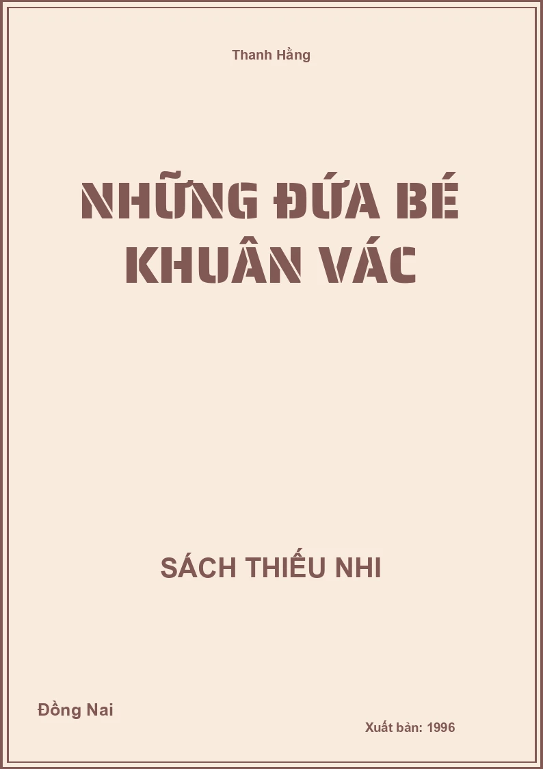 Những Đứa Bé Khuân Vác