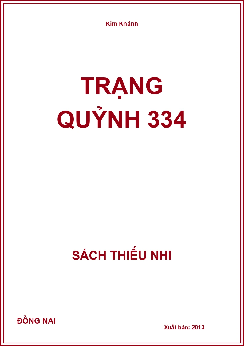 Trạng Quỷnh 334