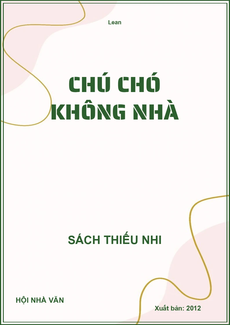 Chú Chó Không Nhà