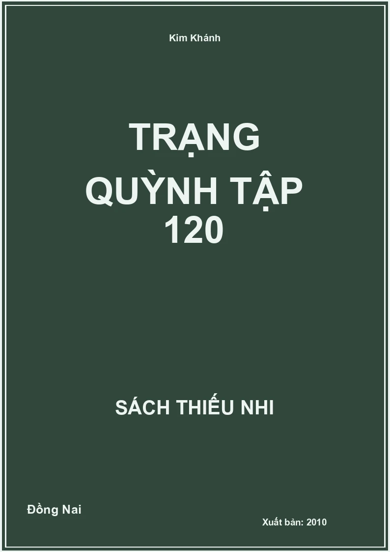 Trạng Quỳnh Tập 120
