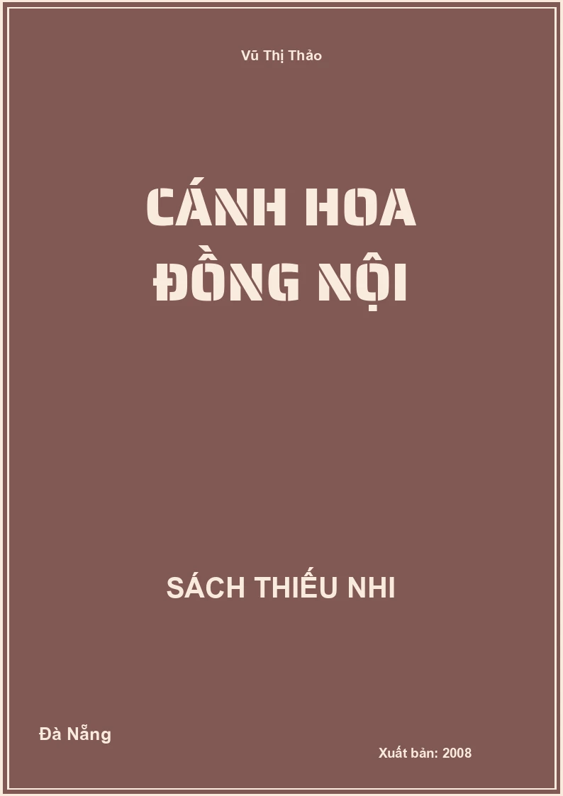 Cánh Hoa Đồng Nội