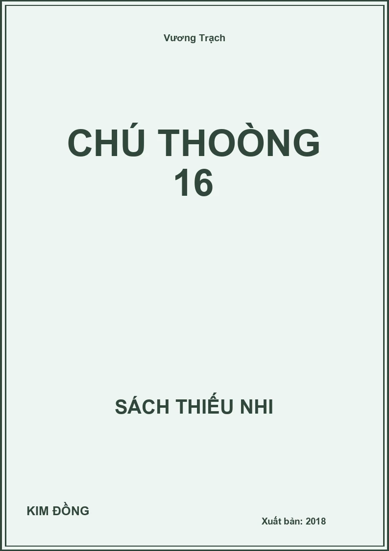 Chú Thoòng 16