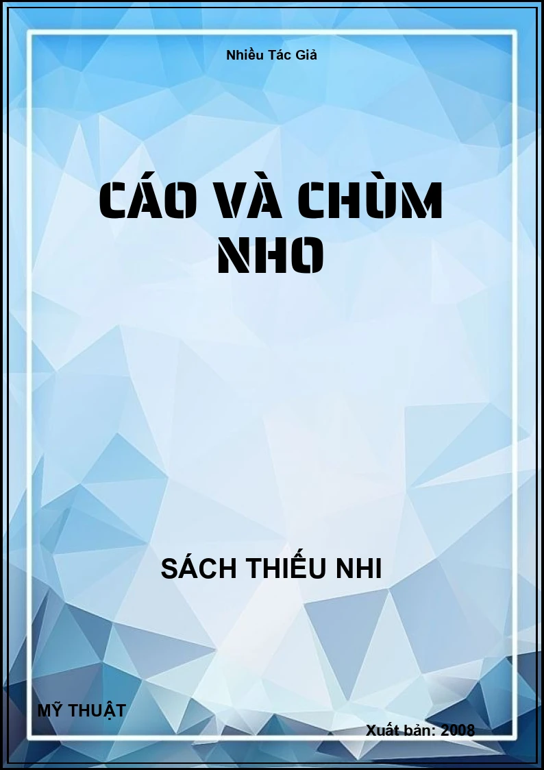 Cáo Và Chùm Nho
