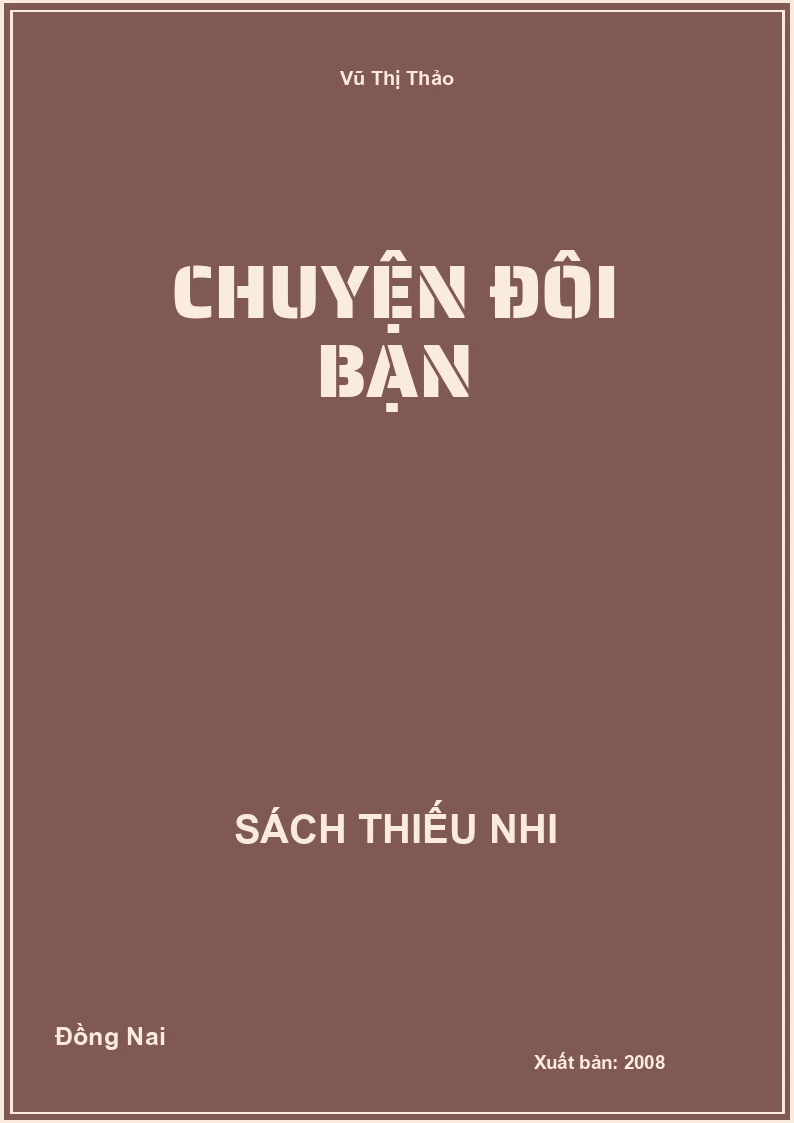 Chuyện Đôi Bạn